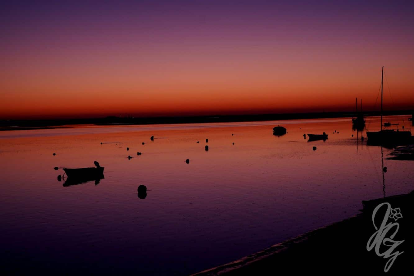 Twilight at Praia de Faro