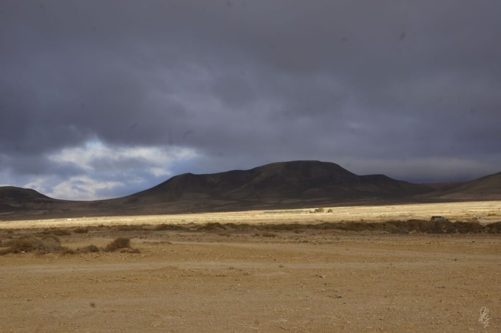 Mountains at the North Shore in Fuerteventura