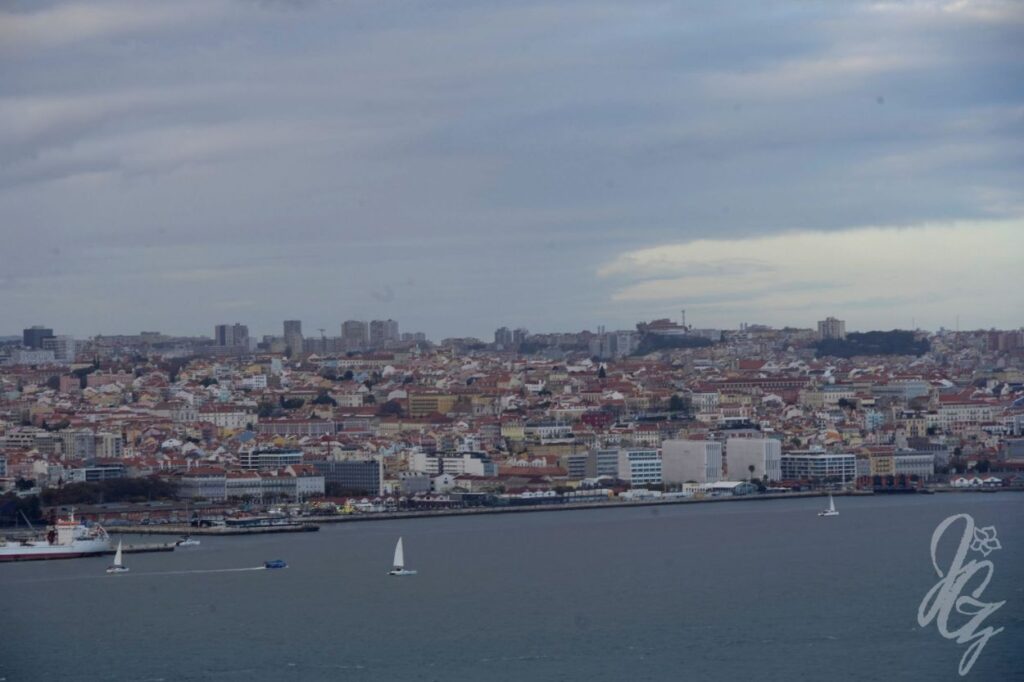 View from the Christ Statue over Lisbon