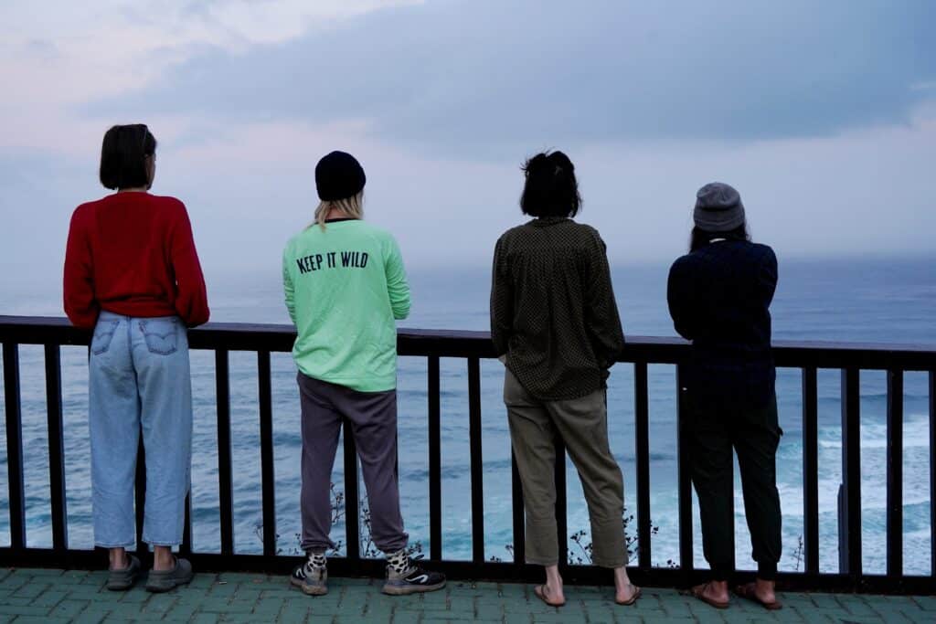 Checking the waves in Ericeira