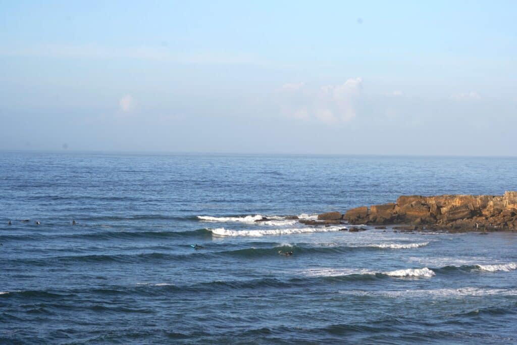 Waves at Estoril near Cascais