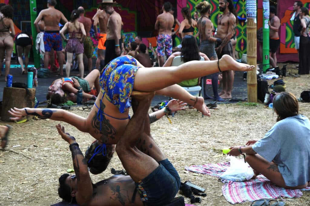 Acro Yoga at Envision festival
