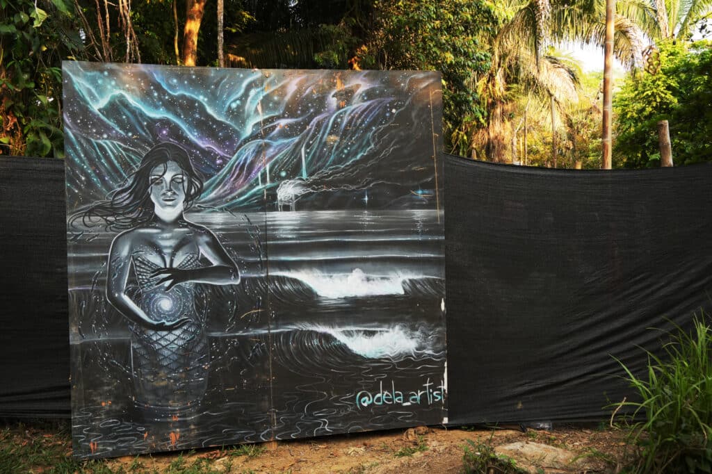 Mural at Envision festival
