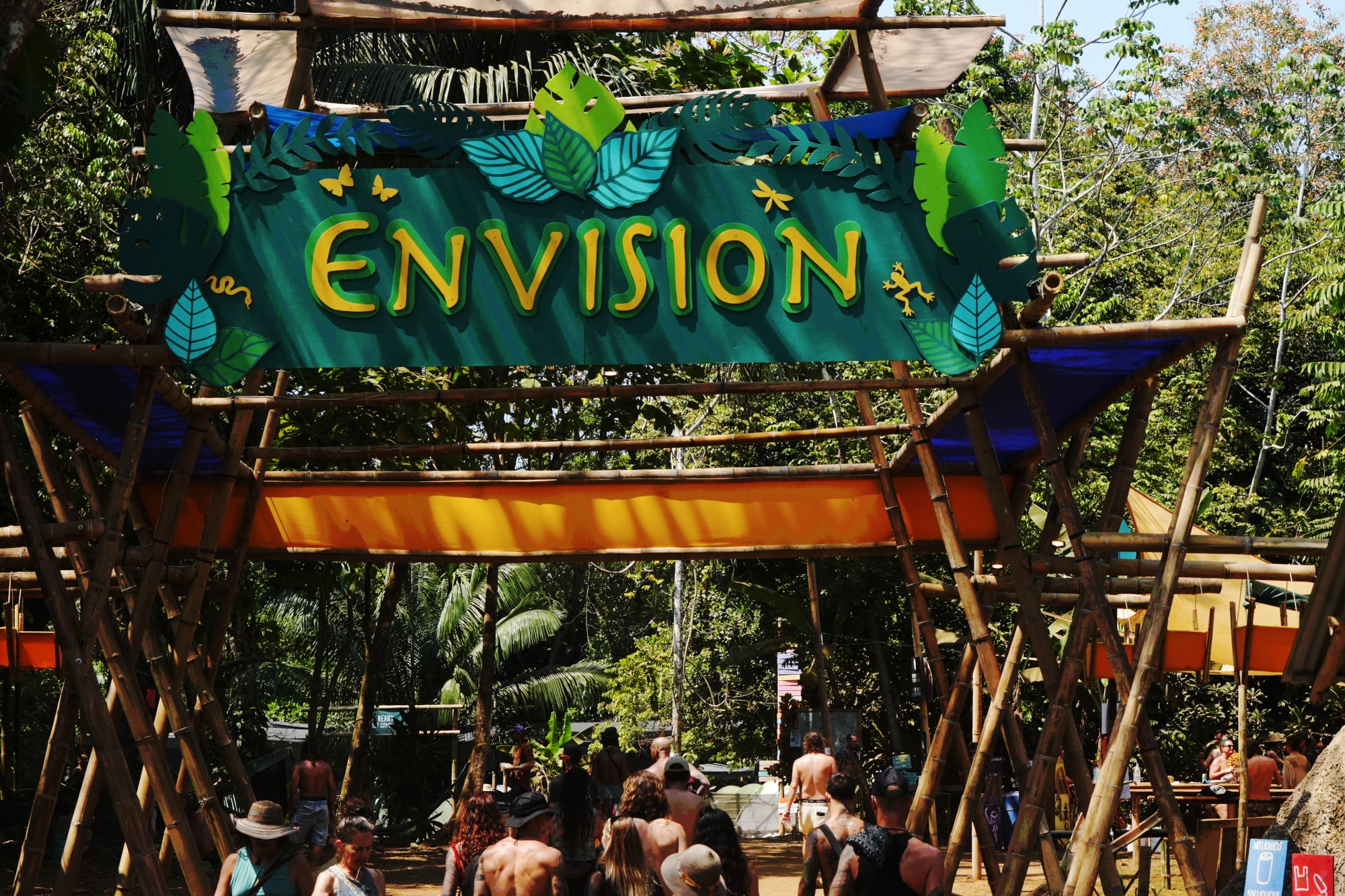 Entrance to Envision festival