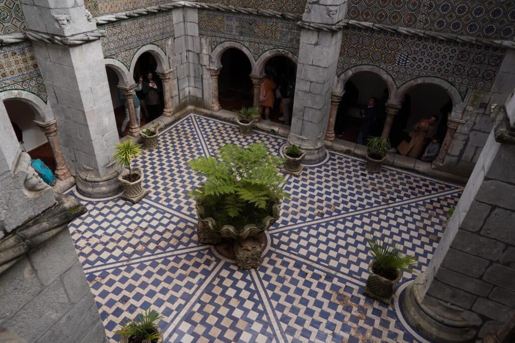 Inside Pena Palace