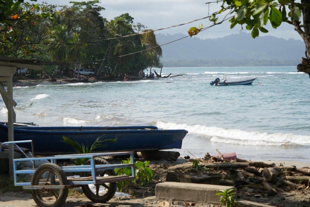 beach in Puerto Viejo