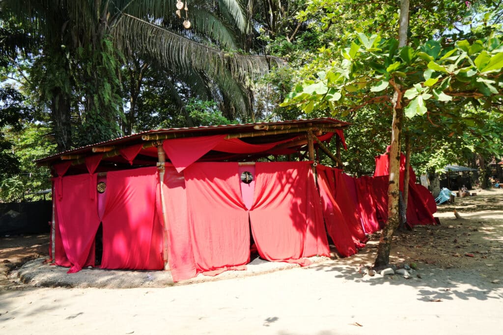 Red tent at Envision festival