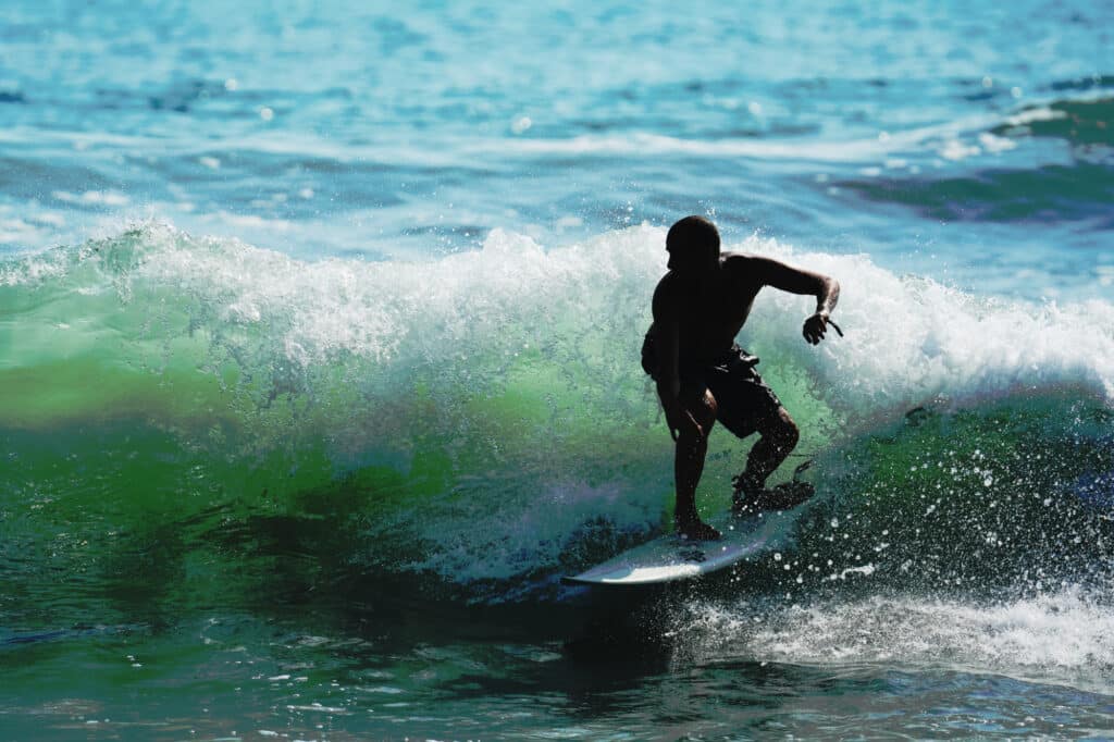 Surfing at Envision festival