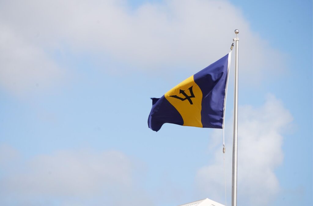 flag of Barbados