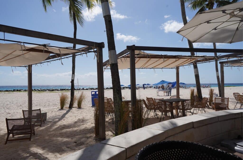 at the Hilton in Barbados