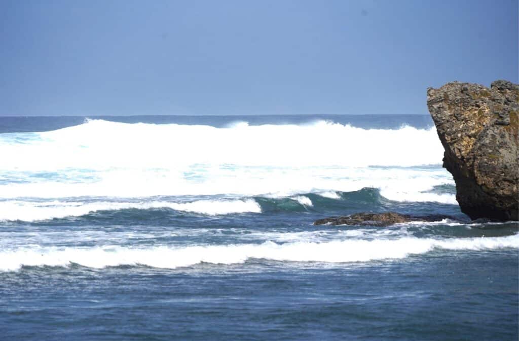 Waves at Bathsheba
