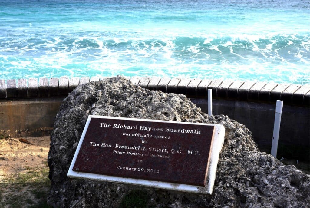 Boardwalk in Hastings, Barbados