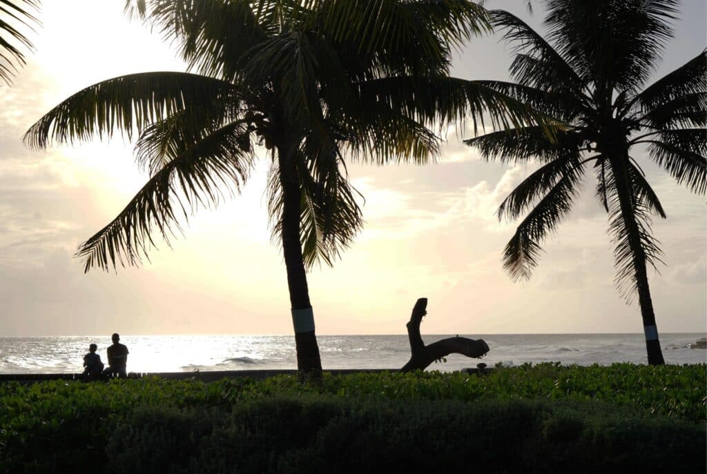 Boardwalk in Hastings, Barbados