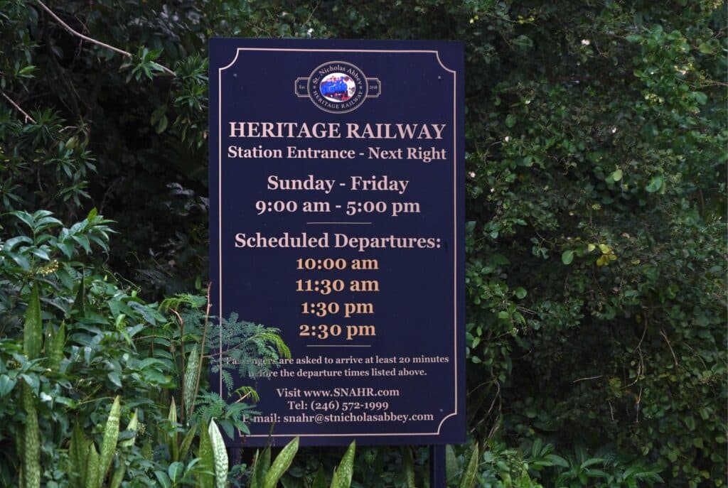 St. Nicholas Abbey Heritage Railway