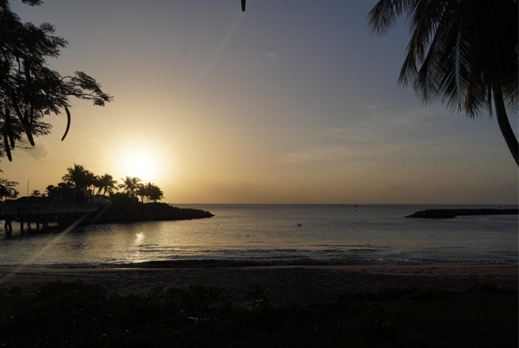 Waterfront near the historic forts near Speightstown