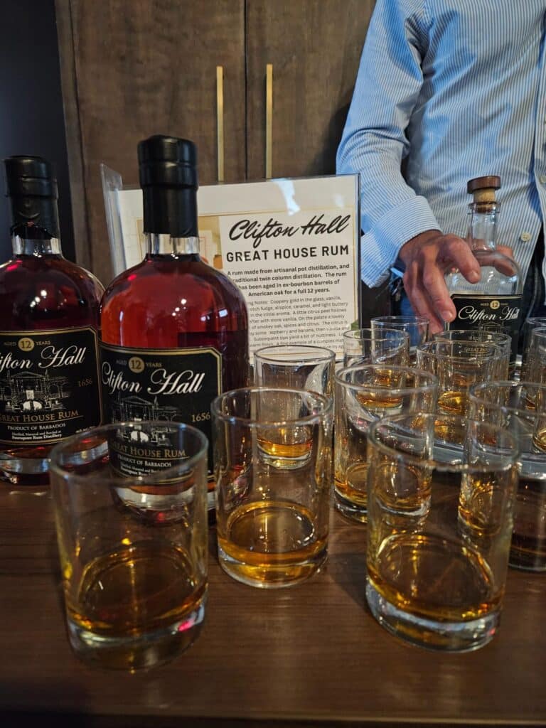 rum tasting in Barbados