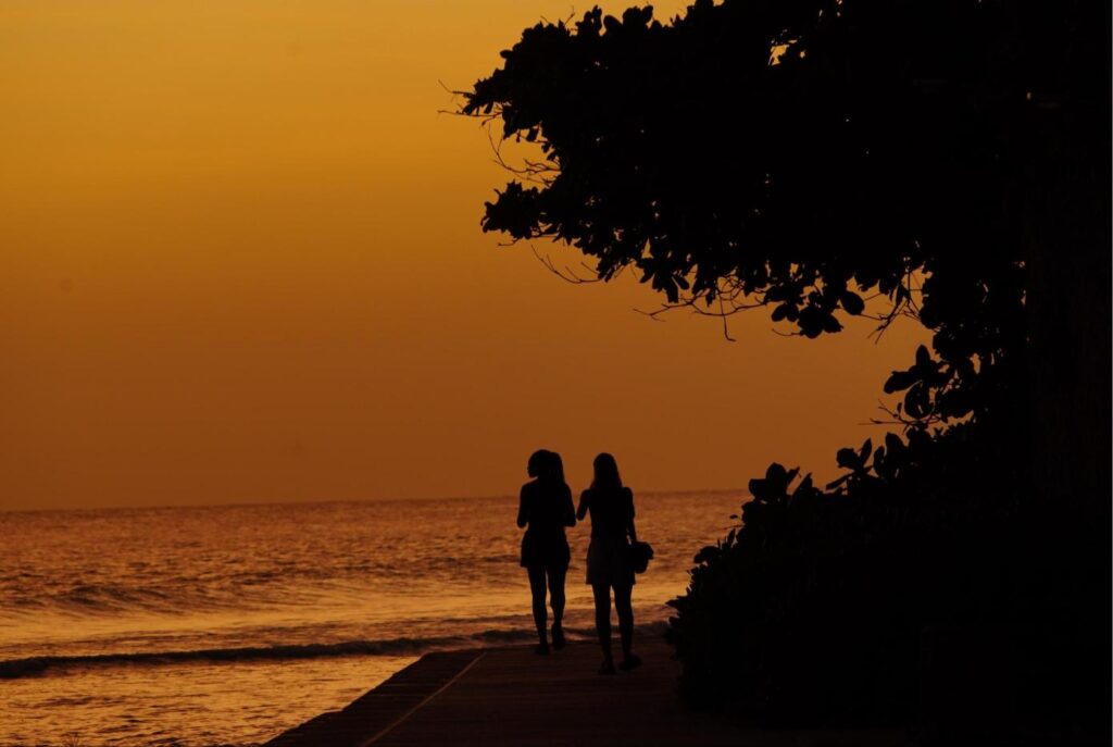 Boardwalk in Hastings, Barbados