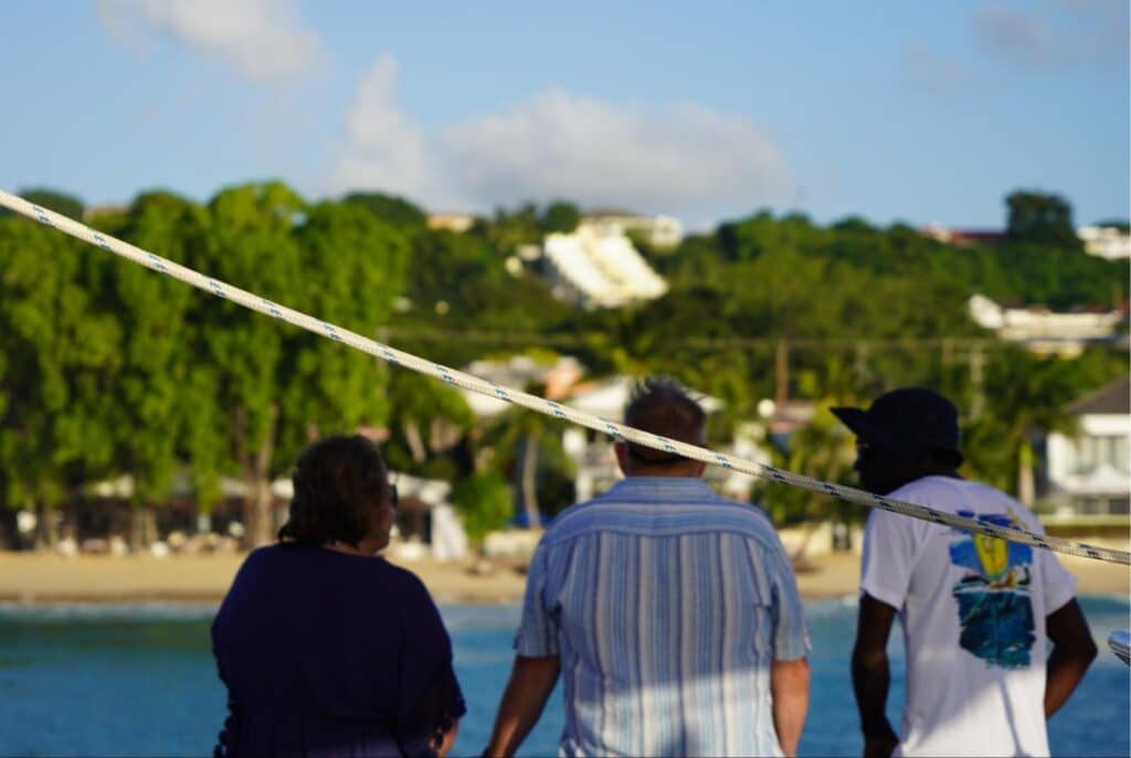 Catamaran trip in Barbados
