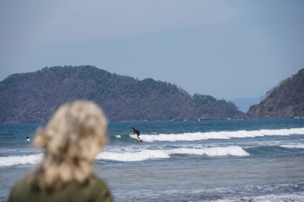 Jaco beach in Costa Rica