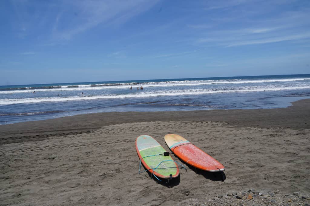 Jaco beach in Costa Rica