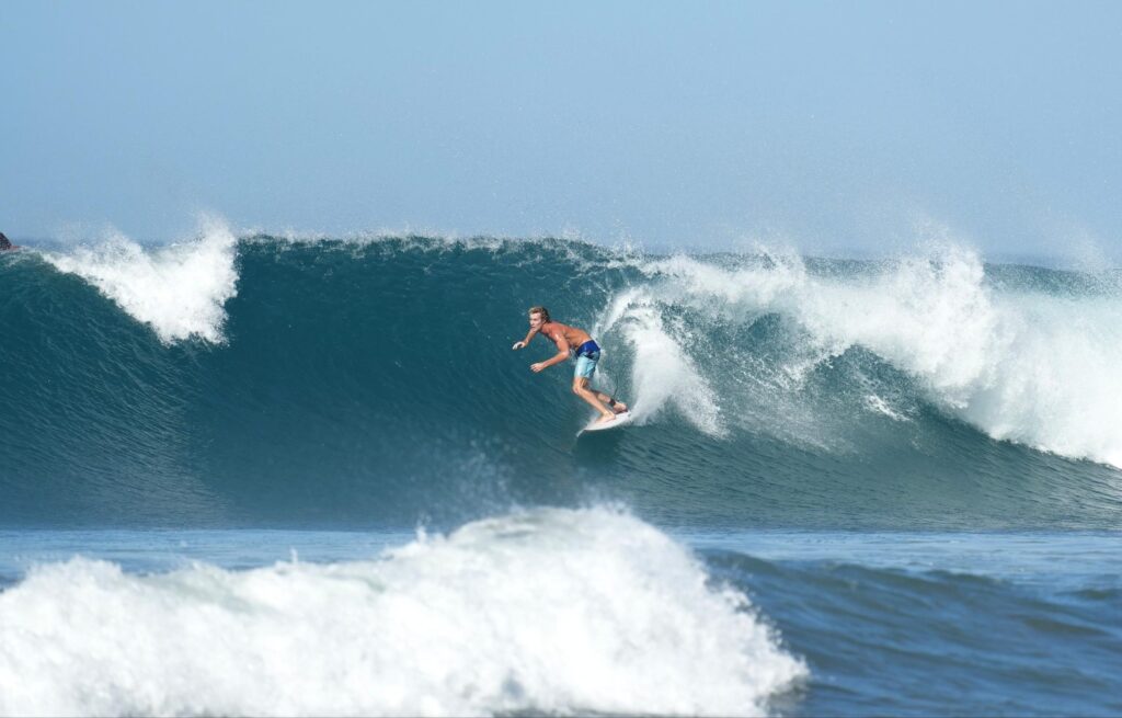 Surfing in Santa Teresa