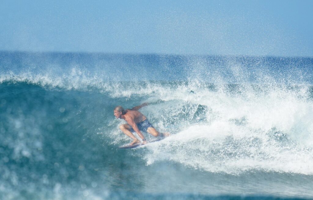 Surfing in Santa Teresa