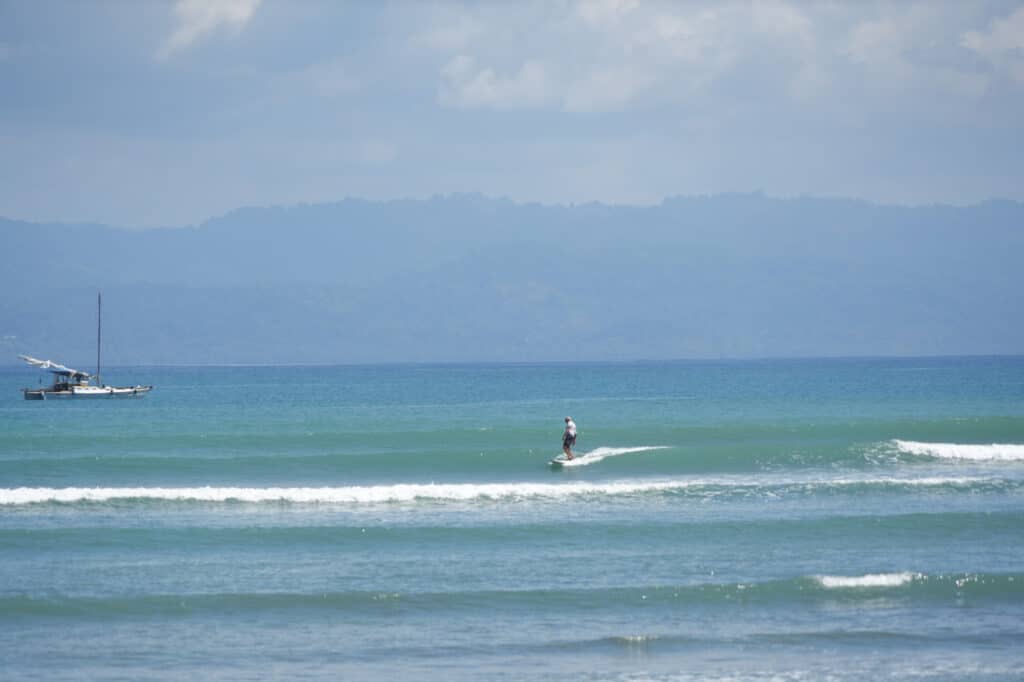 Surfer at Pan Dulce