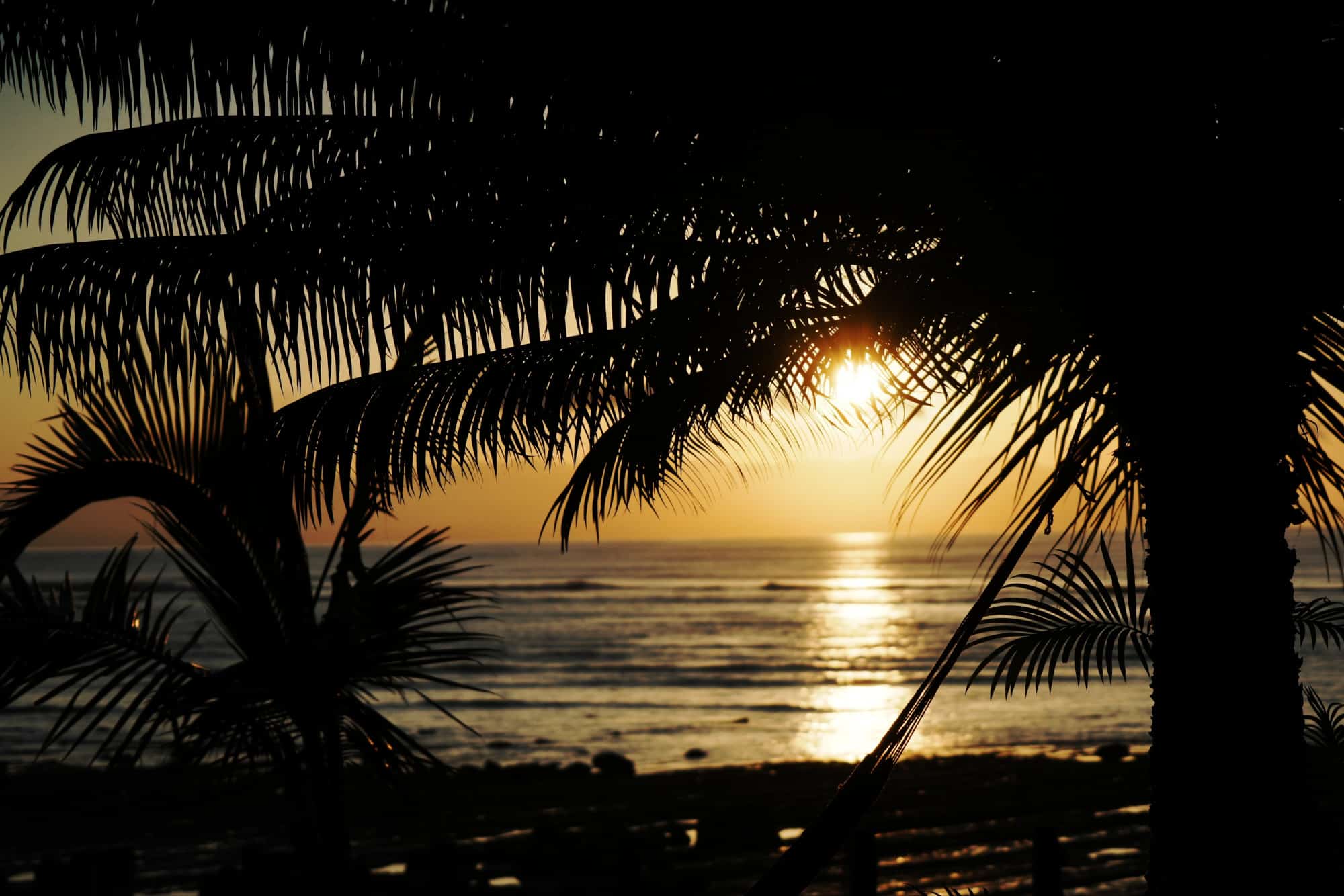 Sunrise view from the Osa Peninsula