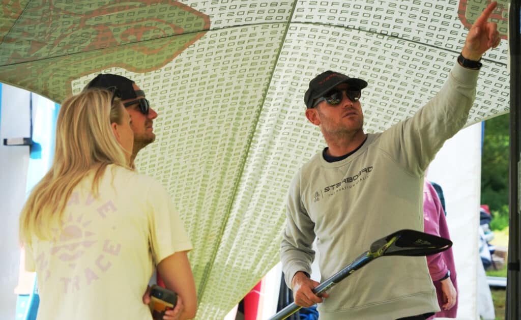 SUP demonstration at SUPfest