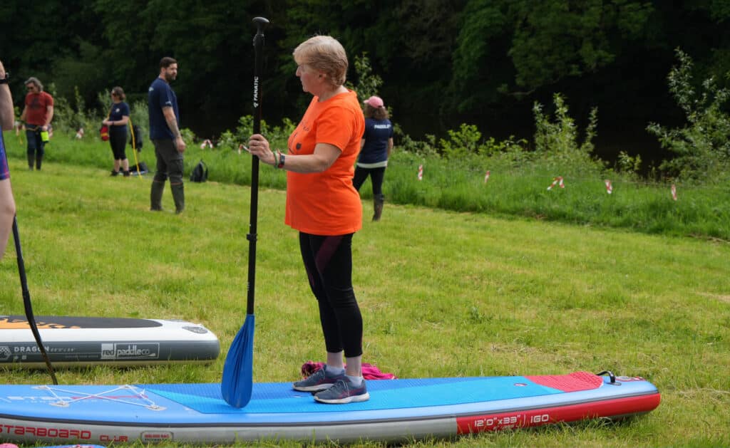 SUP demonstration at SUPfest