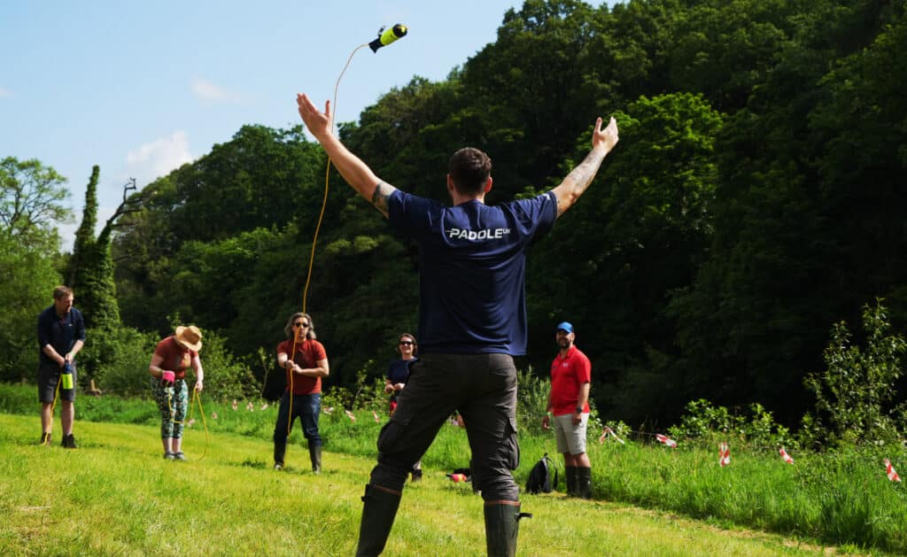 Water rescue workshop during SUPfest