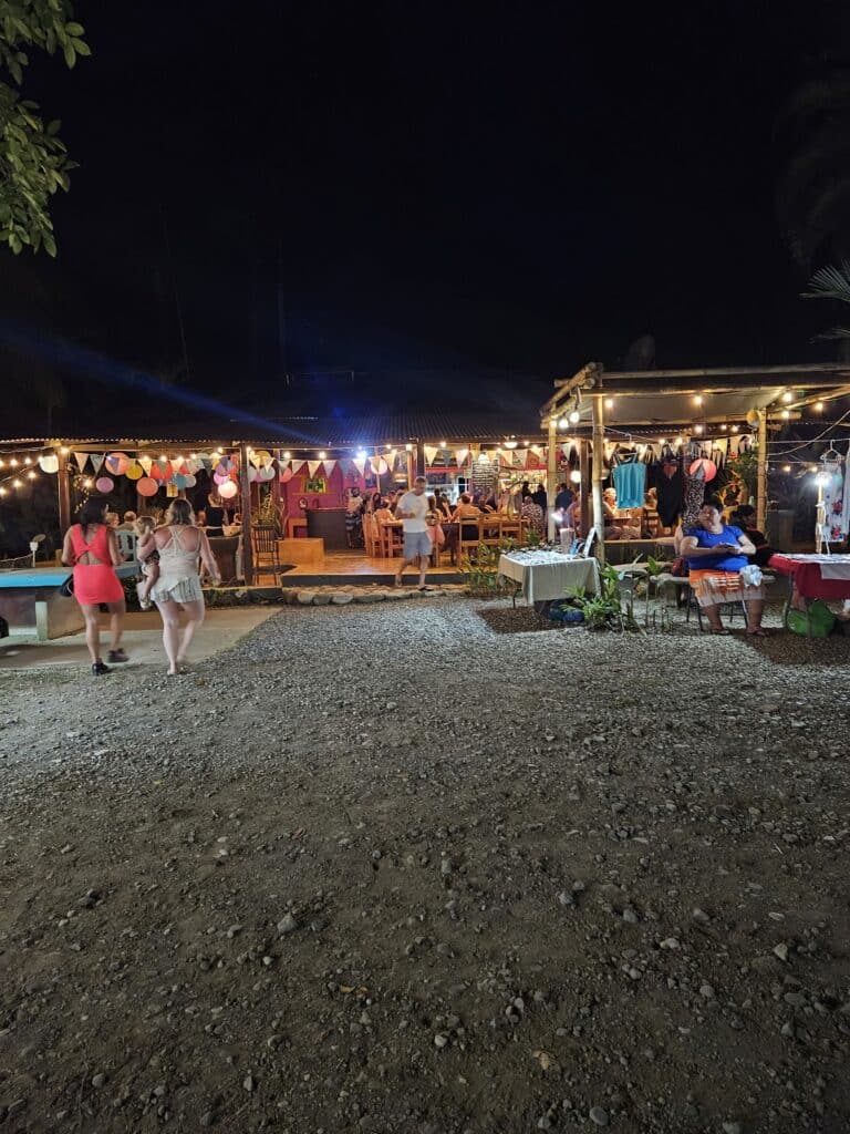 At Martina's in the Osa Peninsula