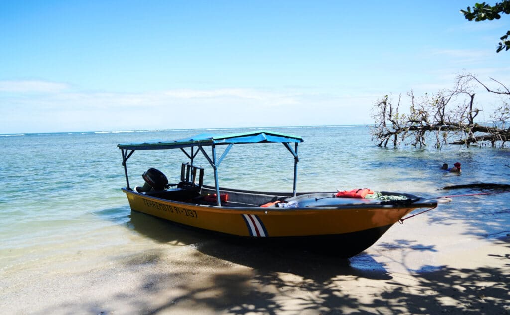 Boat trip in Cahuita
