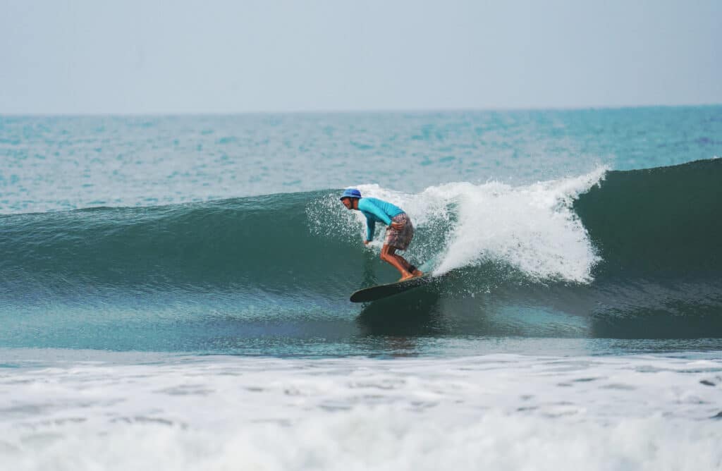 Surfing in Dominical