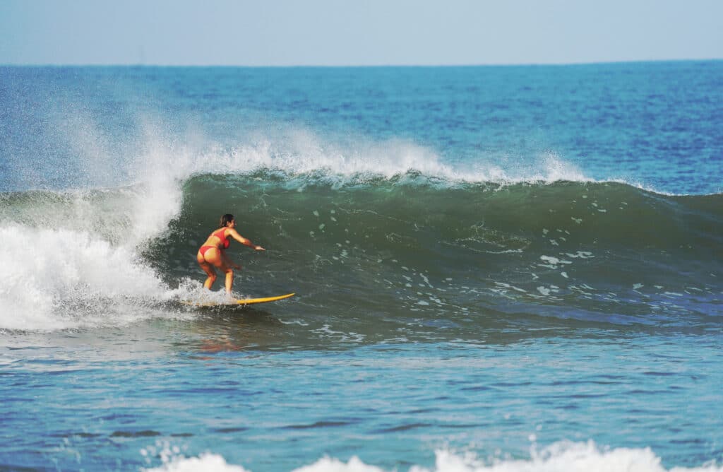 Surfing in Dominical