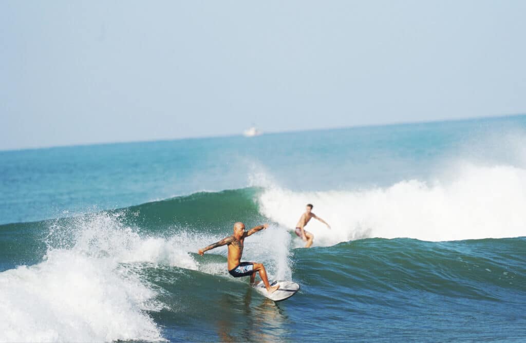Surfing in Dominical