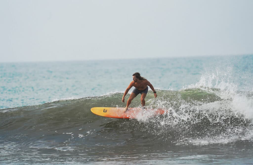 Surfing in Dominical