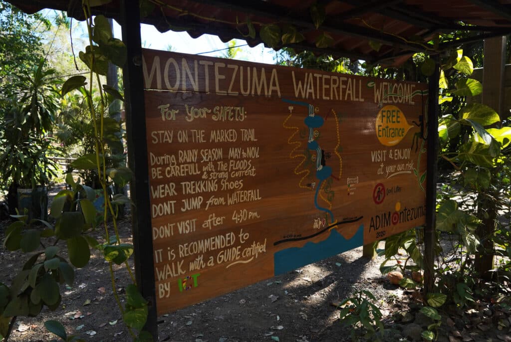 Montezuma waterfalls