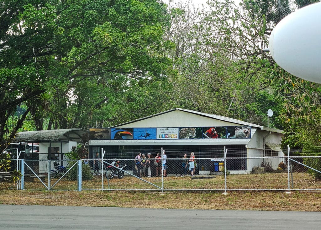 The airport in Quepos