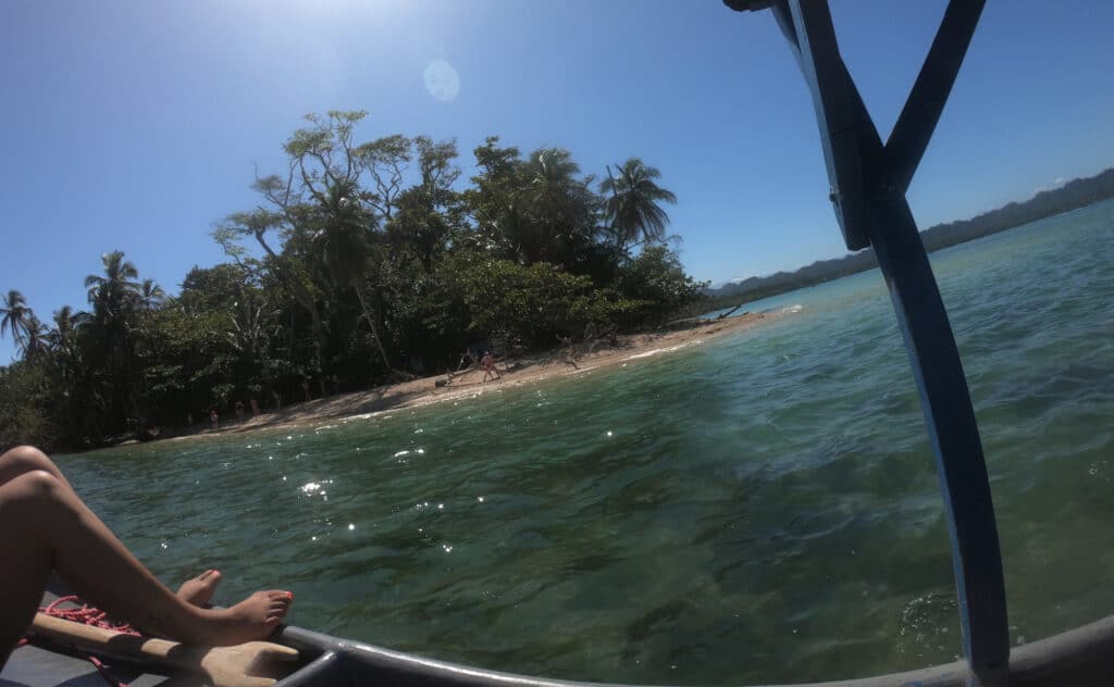Boat trip in Cahuita