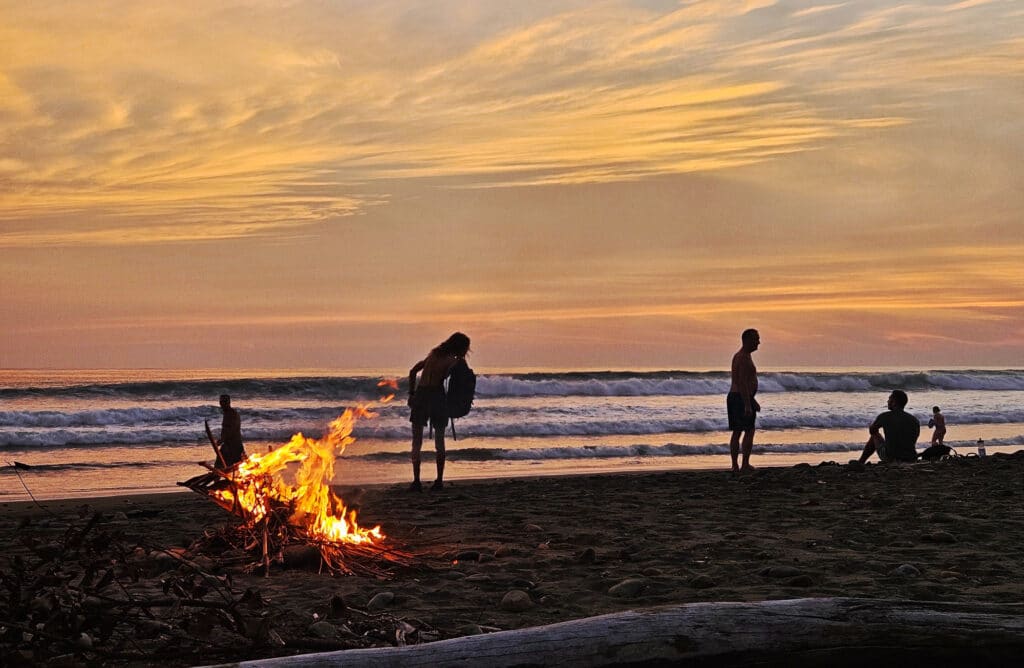 Sunset in Dominical