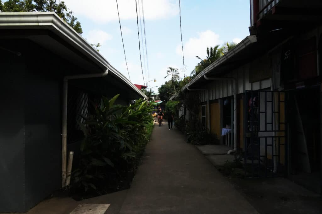 Tortuguero village