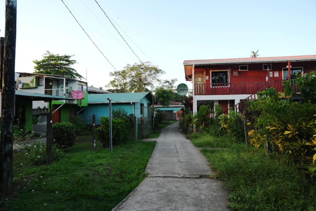 Tortuguero village