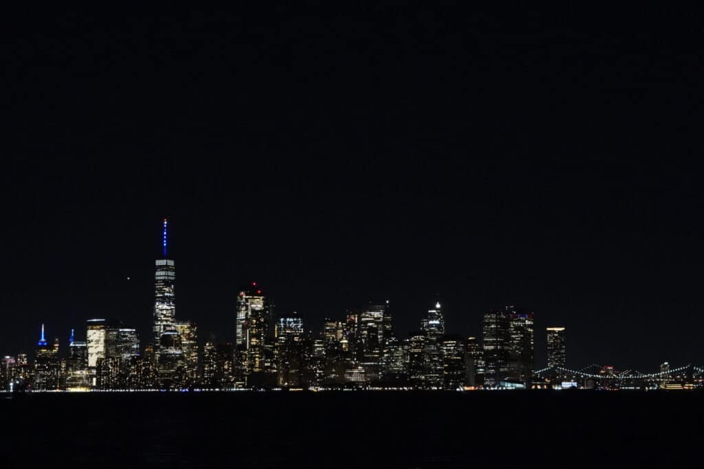 New York Skyline at night