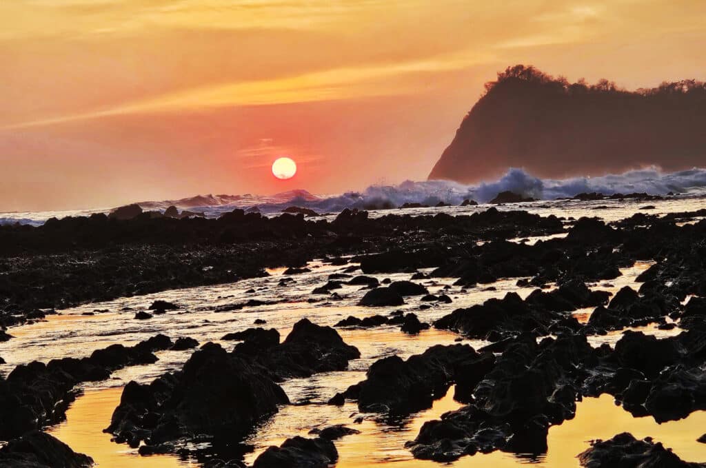 Sunset at Playa Buenavista