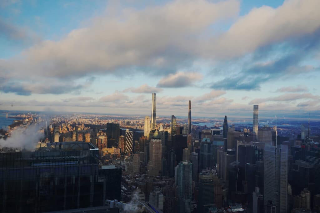 View over New York