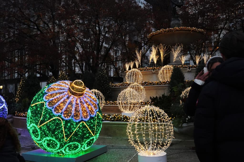 Christmas Lights in New York