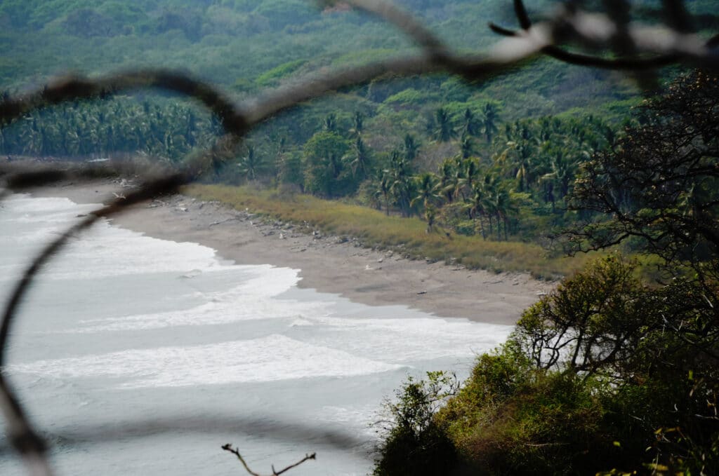 Hike to a small beach near Samara