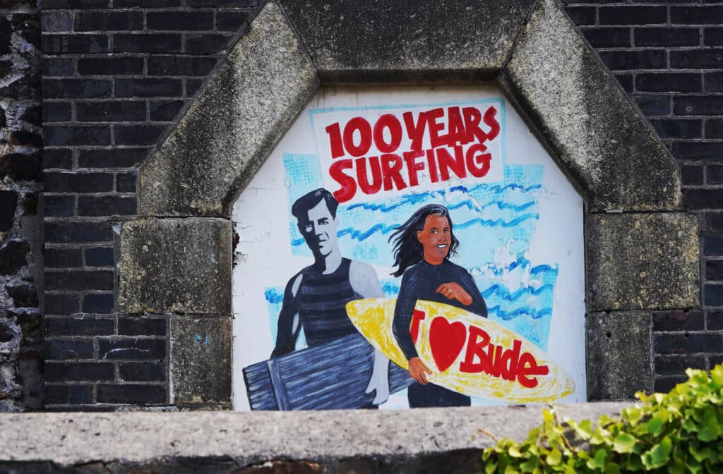 Street art in Bude