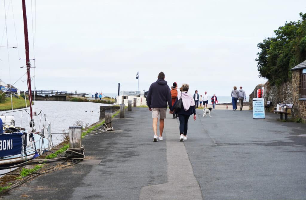 At the Wharf in Bude